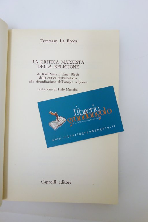 LA CRITICA MARXISTA DELLA RELIGIONE DA MARX A BLOCH LA … | Immagine Gallery 3