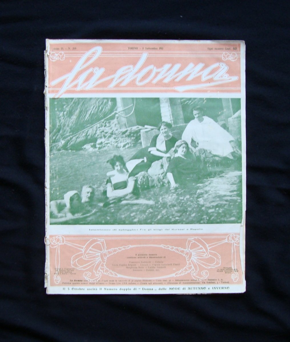 La Donna Anno IX N 209 5 settembre 1913 Rapallo …