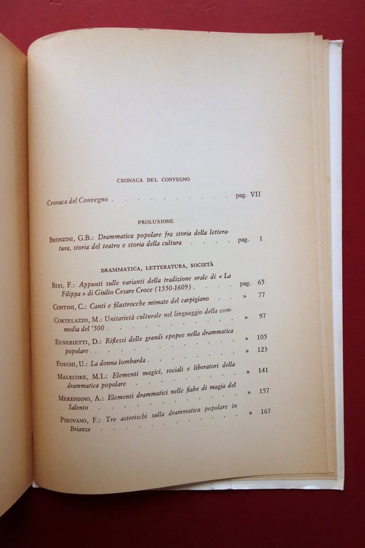 La Drammatica Popolare Nella Valle Padana Convegno Studi Folklore Padano …