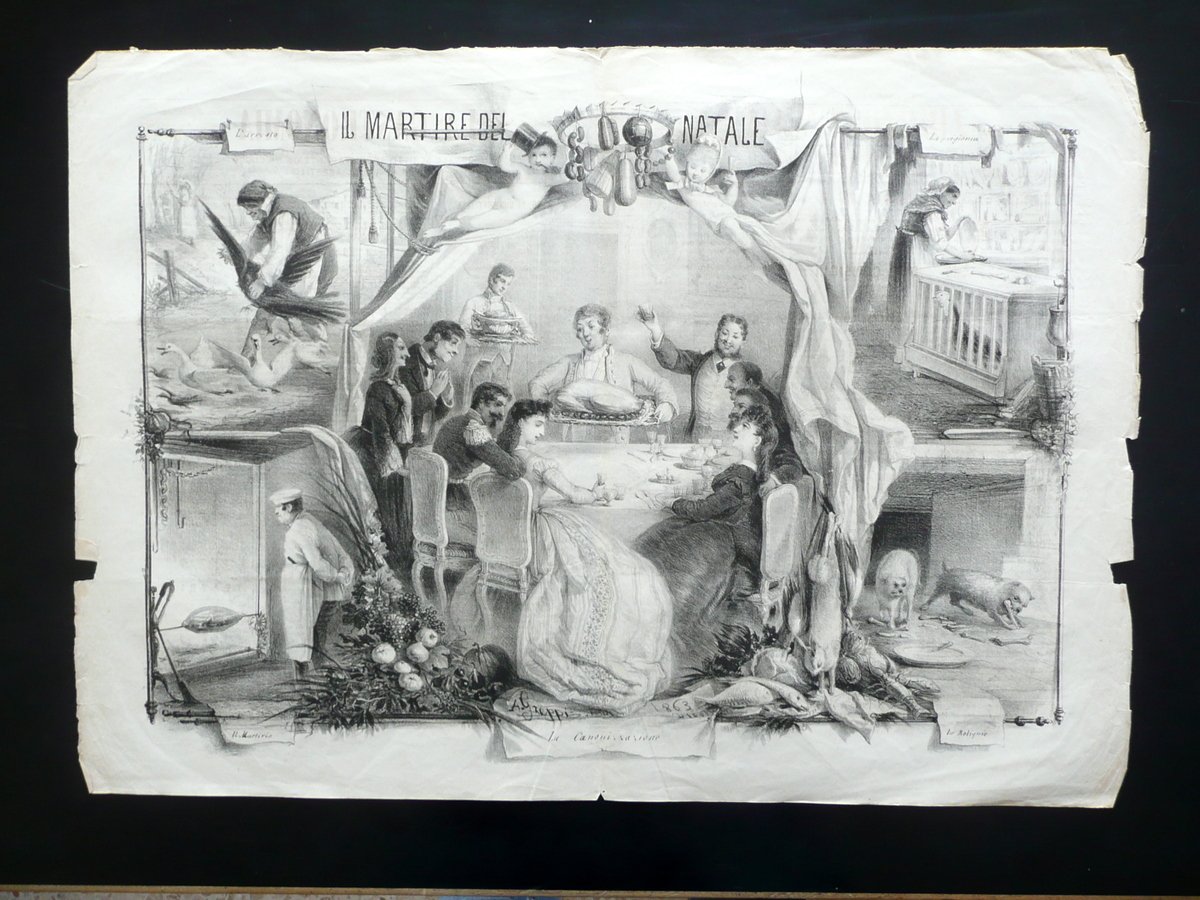 La Gastronomia Giornale Eccitar l'Appetito Supplemento Spirito Folletto Tavola