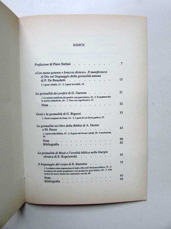 La Gestualit‡ e la Bibbia a cura di Piero Stefani … | Immagine Gallery 3