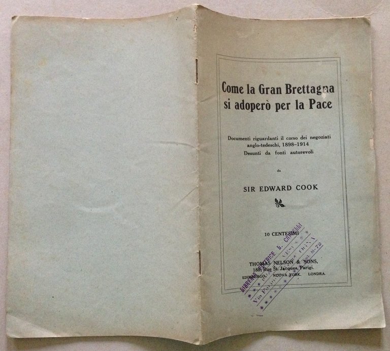 La Gran Brettagna si AdoperÚ per la Pace Opinione di … | Immagine Gallery 2