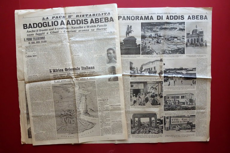 La Guerra Ë Vinta L'Etiopia Ë Italiana La Stampa 6/5/1936 … | Immagine Gallery 2