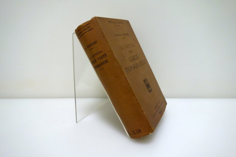 La Lettura delle Carte Topografiche A. Ferrari Hoepli Milano 1914 … | Immagine Gallery 2