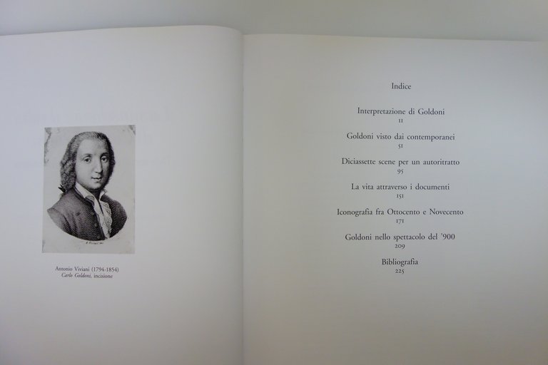 LA MASCHERA E IL VOLTO DI CARLO GOLDONI ICONOGRAFIA GOLDONIANA …