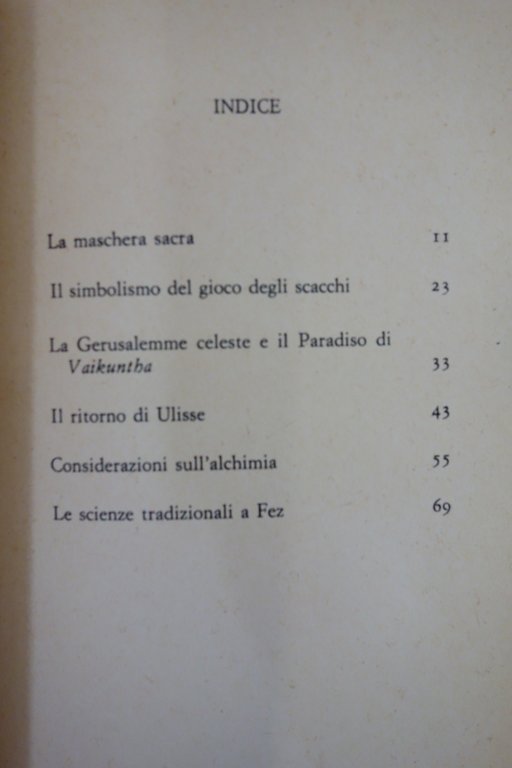 LA MASCHERA SACRA E ALTRI SAGGI BURCKHARDT SE ED. 1988 | Immagine Gallery 3