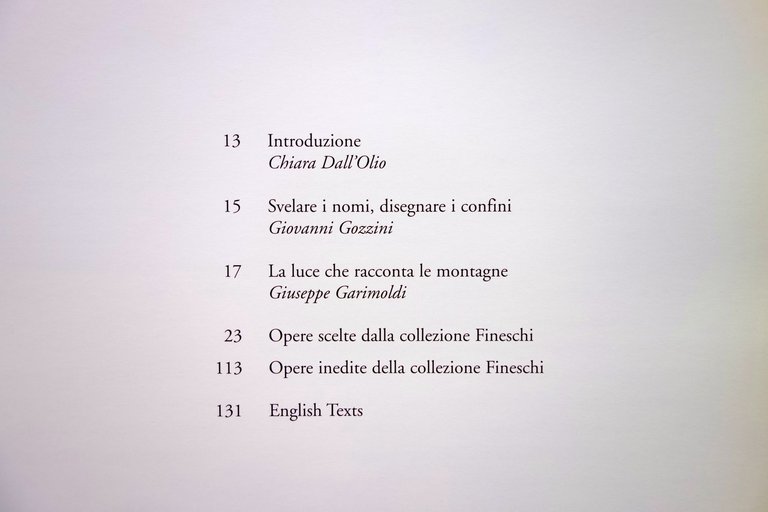 La Montagna Rivelata Fotografie dell'Ottocento Collezione Fineschi Skira 2009