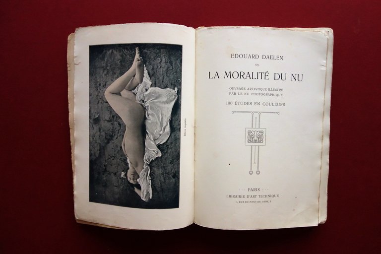 La Moralitè du Nu Edouard Daelen Librairie d'Art Technique Paris …