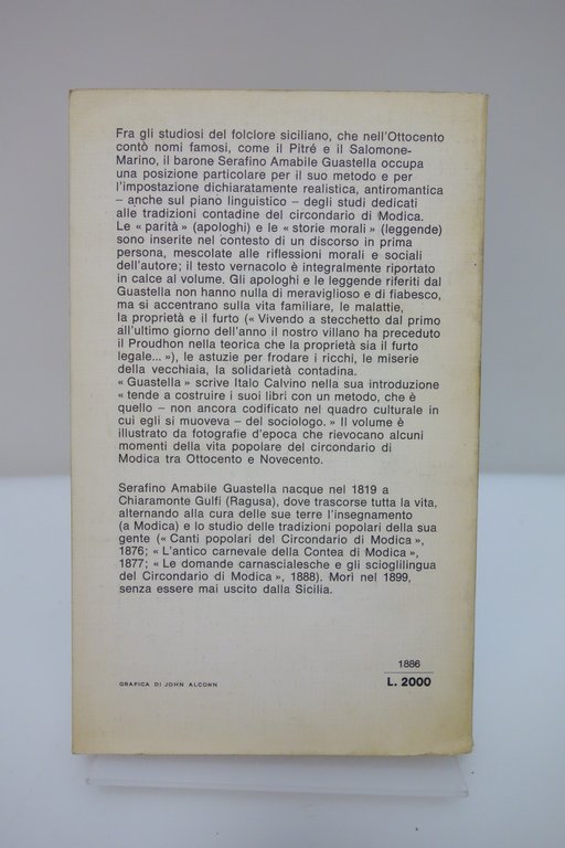 LA PARITA' E LE STORIE MORALI DEI NOSTRI VILLANI GUASTELLA … | Immagine Gallery 2