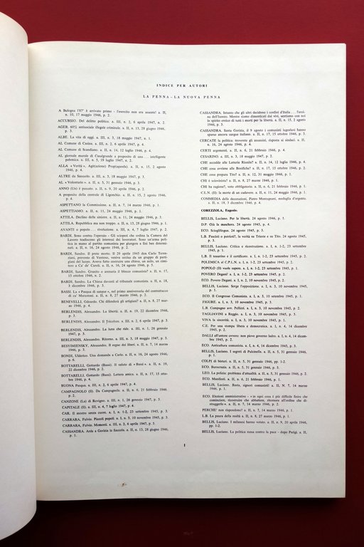 La Penna Ercole Camurani Eugenio Corezzola Bologna Reggio Emilia 1971 …