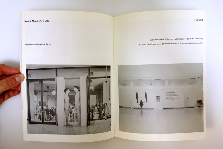 La Performance Galleria d'Arte Moderna Bologna 1979 La Nuova Foglio …