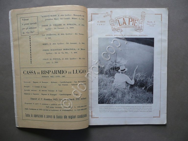 La PiË Rassegna Bimestrale Illustrazione Romagnola Anno XXXIII N.3 1964