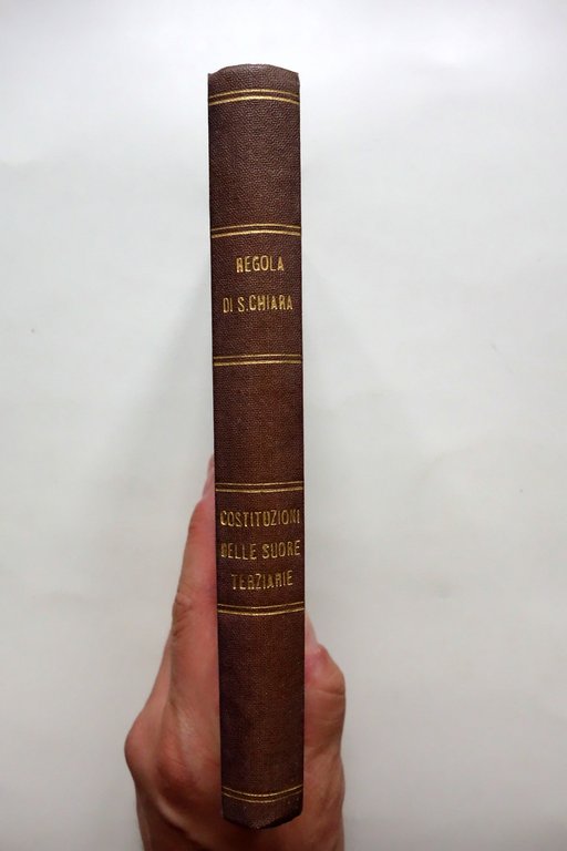 La Prima Regola delle Monache di S.Chiara Costituzioni Suore Terziarie … | Immagine Gallery 3