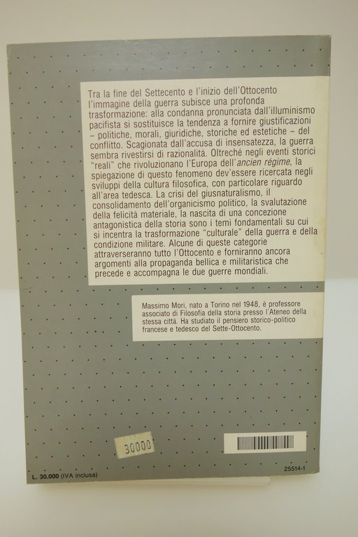 LA RAGIONE DELLE ARMI GUERRA NELLA FILOSOFIA TEDESCA (1770-1830) MORI …