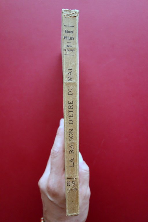 La Raison d'Etre du Mal d'Apres Saint Augustin G. Philips …