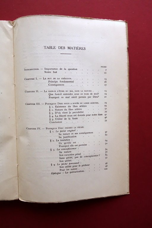 La Raison d'Etre du Mal d'Apres Saint Augustin G. Philips …
