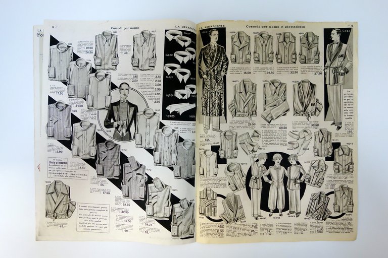 La Rinascente Milano Grande Vendita del Bianco Catalogo 1930 Biancheria