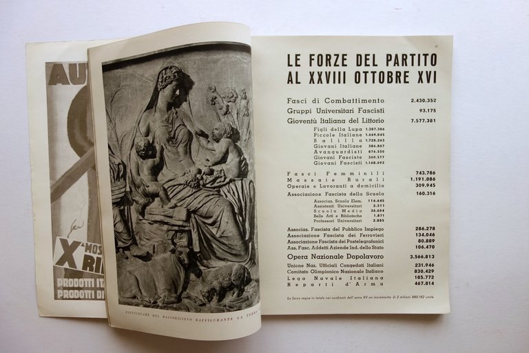 La Rivista Illustrata del Popolo d'Italia Anno XVII 11/1938 Buffoni …