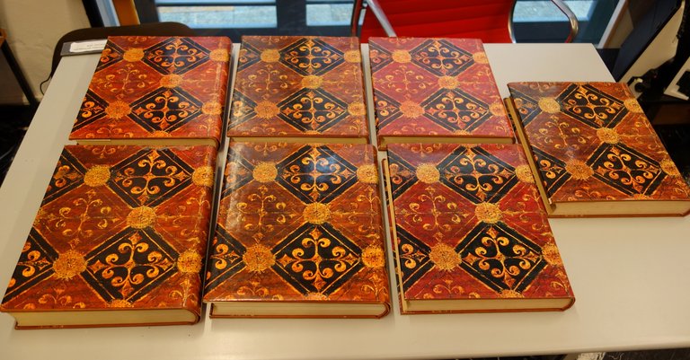 LA SACRA BIBBIA FABBRI EDITORI 7 VOLUMI ILLUSTRATI OTTIMI OPERA … | Immagine Gallery 3