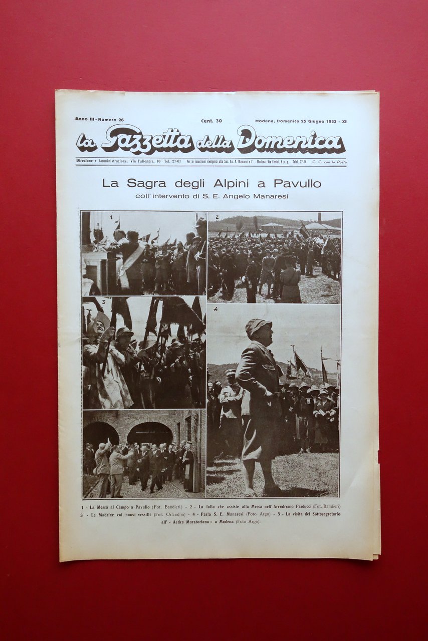 La Sagra degli Alpini a Pavullo Gazzetta della Domenica Modena … | Immagine principale