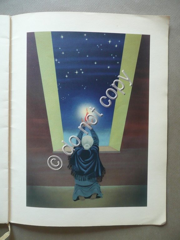 La Santa Notte Araldo Sassone Capellini Stampatore Milano Poesia Tavole …