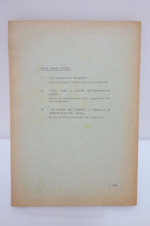 LA TECNICA DELLA STAMPA TIPOGRAFICA PLATINE TECNOLOGIA GRAFICA SERPINI