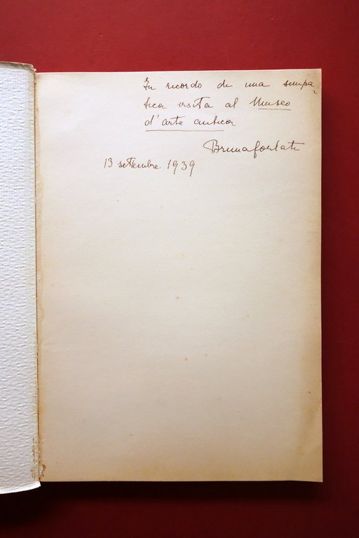 La Via Claudia Augusta Altinate Ferrari Venezia 1938 Autografo Tamaro …