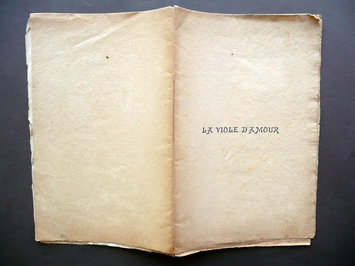 La Viole d'Amour EugËne de Bricqueville Paris Primo Novecento Musica … | Immagine principale