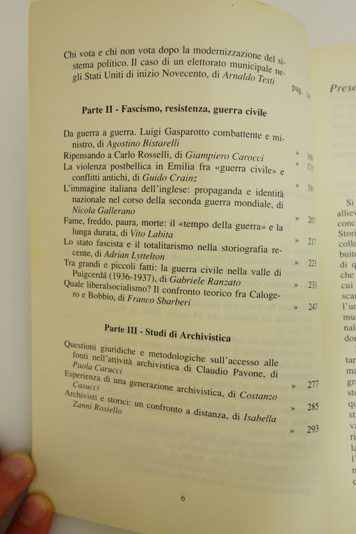 LABORATORIO DI STORIA STUDI IN ONORE DI CLAUDIO PAVONE PEZZINO …