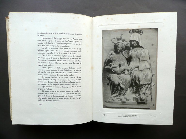 Laura Pittoni Jacopo Sansovino Scultore Istituto Arti Grafiche Venezia 1909