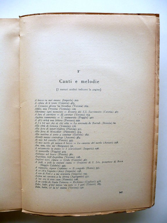 Le Arti e le Tradizioni Popolari d'Italia Etnofonia Ed. Idea …