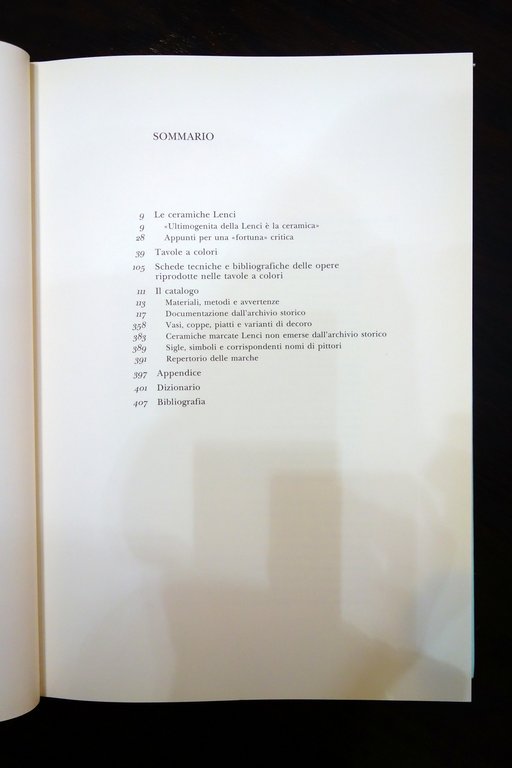 Le Ceramiche Lenci Catalogo dell'Archivio Storico 1928-64 A. Panzetta Allemandi