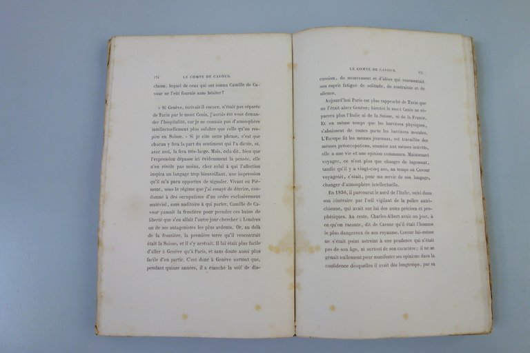 LE COMTE DE CAVOUR RECITS ET SOUVENIRS PAR W. DE …