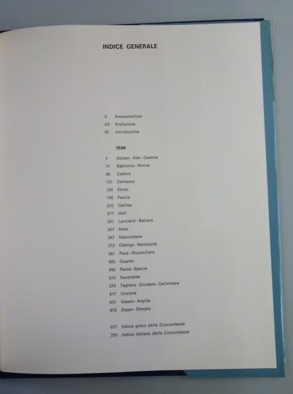 LE CONCORDANZE DEL NUOVO TESTAMENTO GHIBERTI PACOMIO C.M. MARTINI MARIETTI …