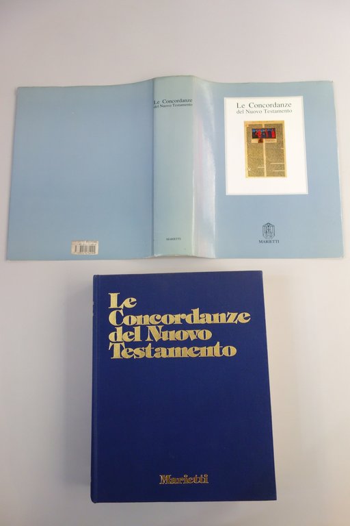 LE CONCORDANZE DEL NUOVO TESTAMENTO GHIBERTI PACOMIO C.M. MARTINI MARIETTI …