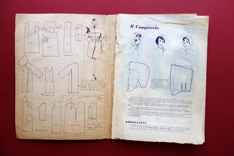 Le Grand Chic Rivista di Moda Inverno 1961 73 Modelli …