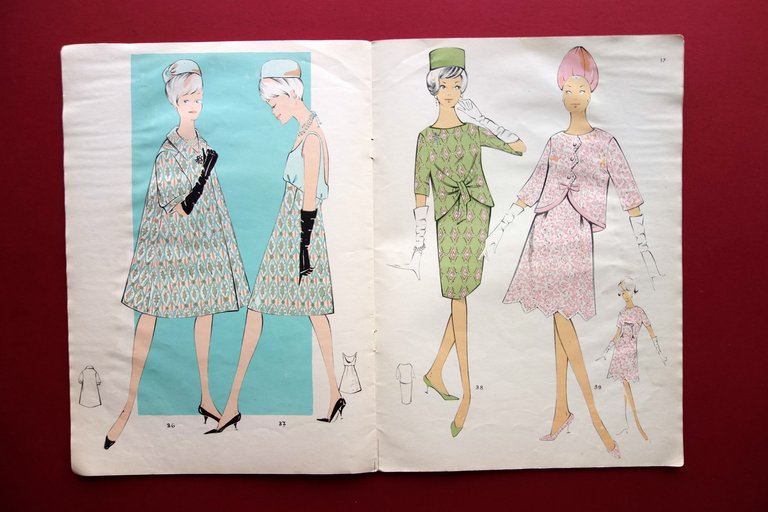 Le Grand Chic Rivista di Moda Primavera 1962 54 Modelli …