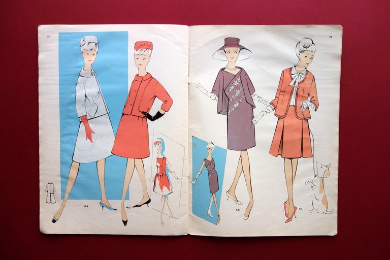 Le Grand Chic Rivista di Moda Primavera 1962 54 Modelli …