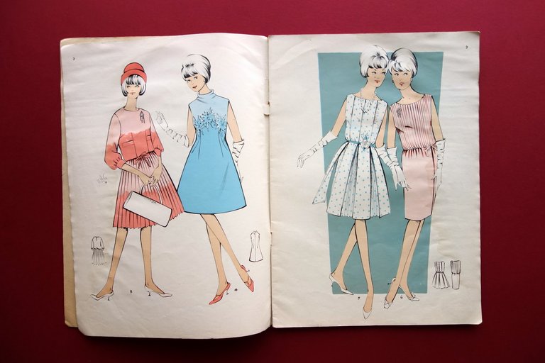 Le Grand Chic Rivista di Moda Primavera 1962 54 Modelli …