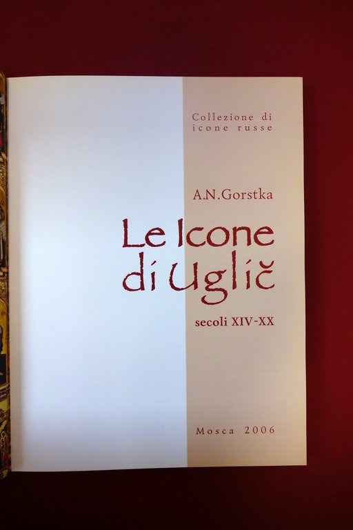 Le Icone di Uglic Secoli XIV-XX A.N. Gorstka Eurocrom 4 …