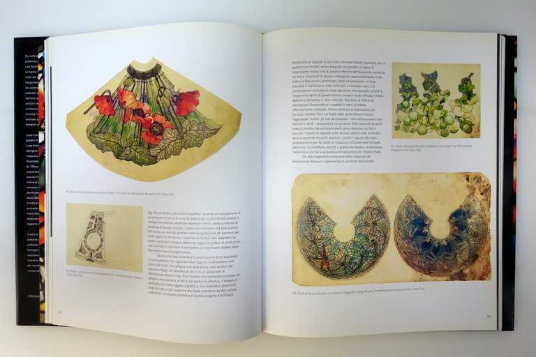 Le Lampade di Louis Comfort Tiffany Fotografie di C. Cooke …