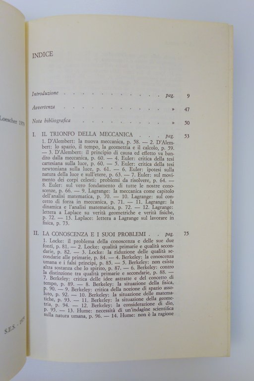 LE LEGGI DEL MOVIMENTO DA HUME A LAPLACE BELLONE LOESCHER … | Immagine Gallery 3