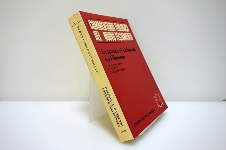Le Lettere ai Colossesi e a Filemone Eduard Lohse Paideia …