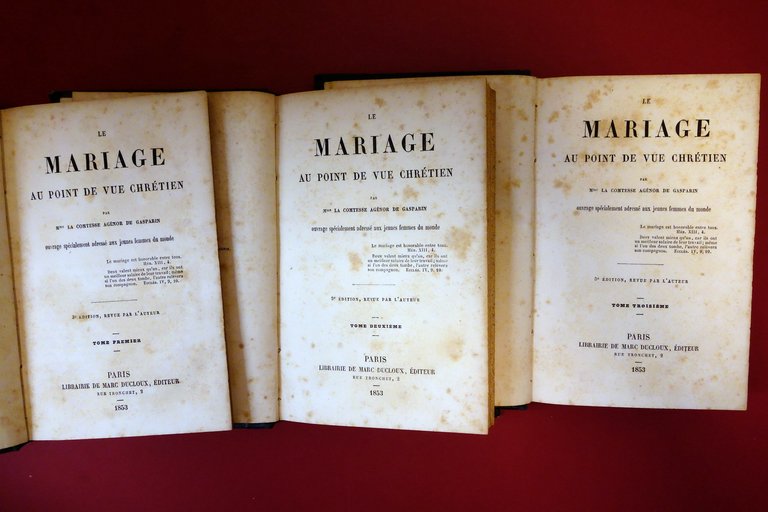 Le Mariage au Point de Vue Chretien A. De Gasparin … | Immagine Gallery 3