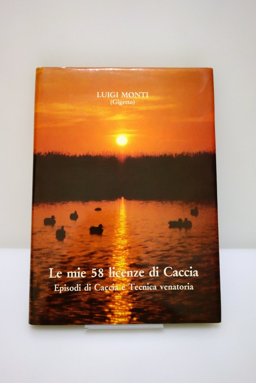 LE MIE 58 LICENZE DI CACCIA MONTI ARTIOLI 1986