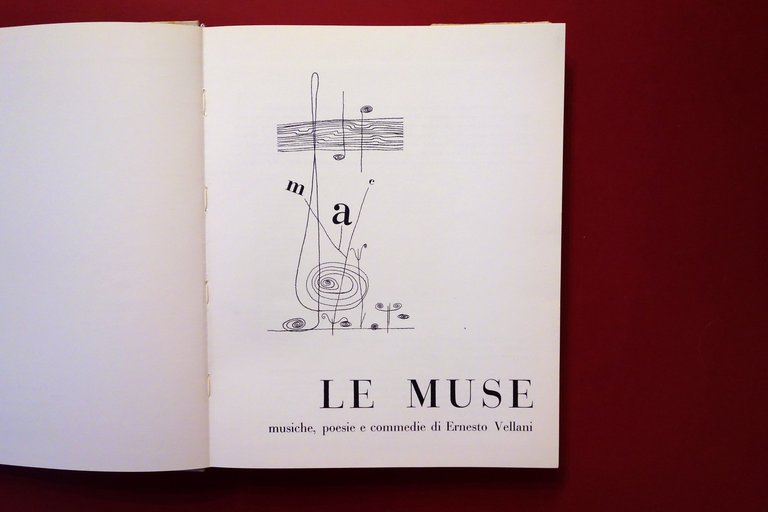 Le Muse Musiche Poesie e Commedie di Ernesto Vellani Ed. …