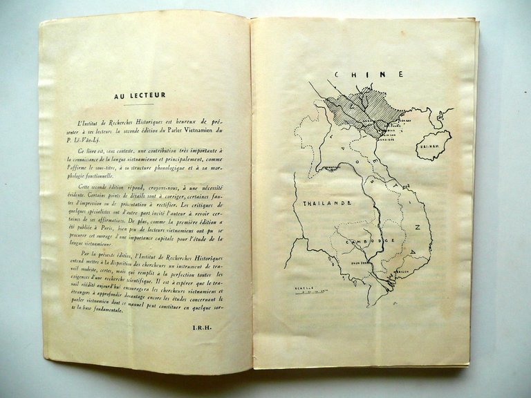 Le Parler Vietnamien par Le-Van-Ly Saigon 1960 2∞Edition Linguistica Oriente