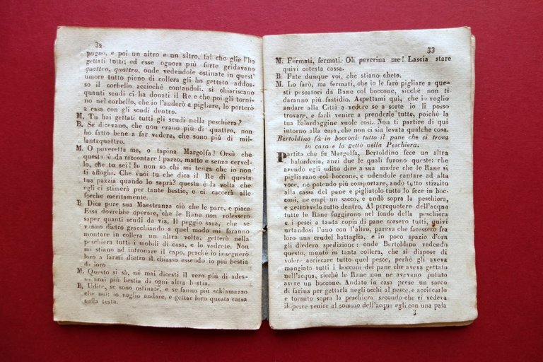 Le Piacevoli Ridicolose Semplicit‡ di Bertoldino Figliuolo di Bertoldo 1846
