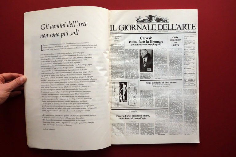 Le Prime 150 Pagine de Il Giornale dell'Arte 1983-1996 Allemandi … | Immagine Gallery 4