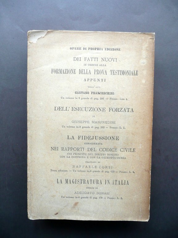 Le Rappresaglie nei Comuni Medievali Del Vecchio Casanova Zanichelli 1894